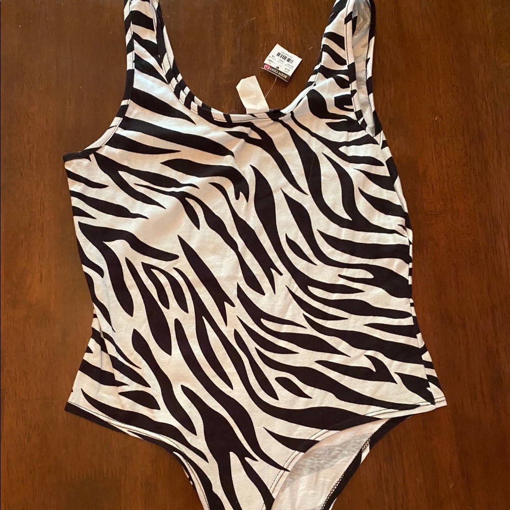 Zebra Body Suit